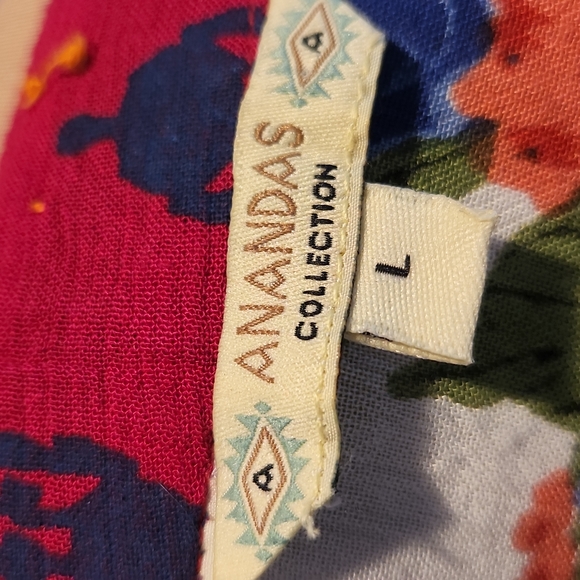 NWOT Anandas Boho tunic L/XL - Picture 14 of 16